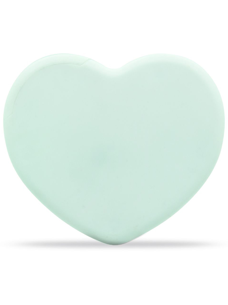Pastiller med logo Mint hjerte, Hvit