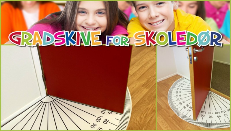 Gradskive for skoledør Avseth