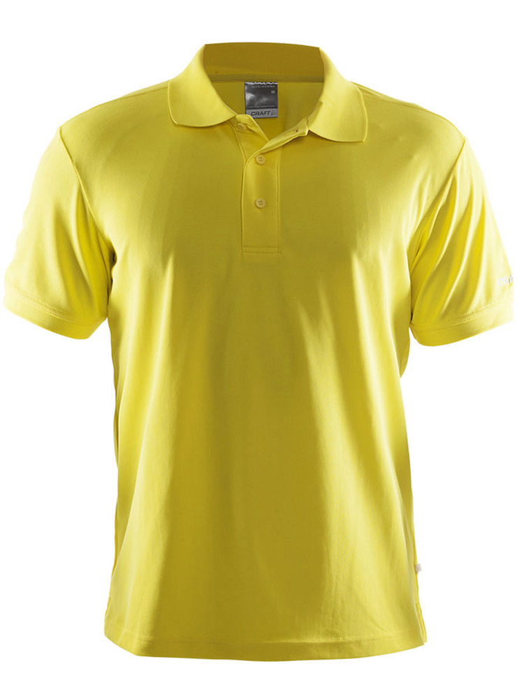 Craft Polo Shirt Pique Classic, Yellow