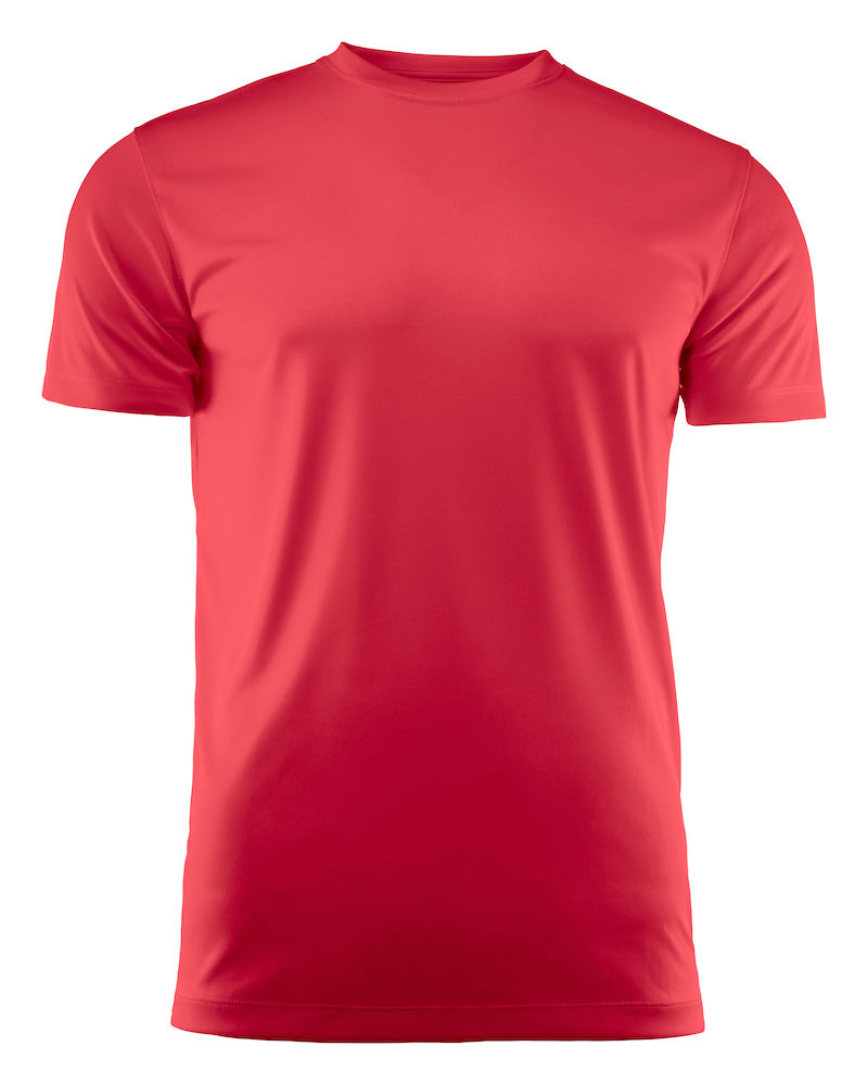 T-skjorte Printer Run, Rød