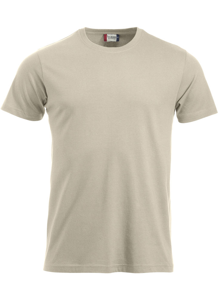 T-skjorte Clique New Classic-T, Lys beige