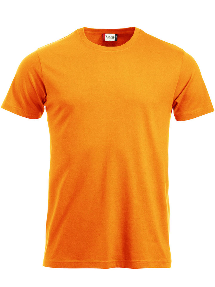 T-skjorte Clique New Classic-T, Visibility orange