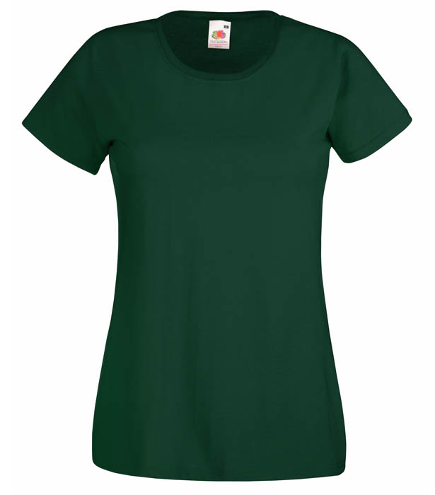 Fruit of the Loom Valueweight T Lady, Bottle Green
