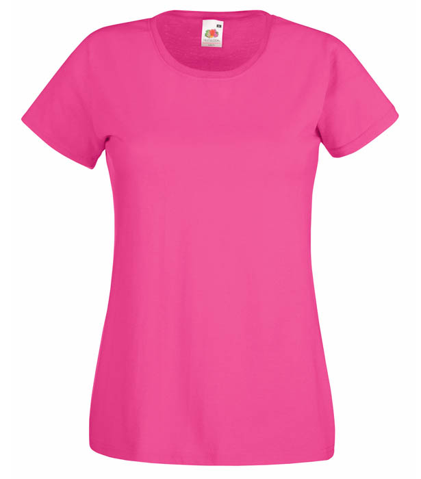 Fruit of the Loom Valueweight T Lady, Fuschia