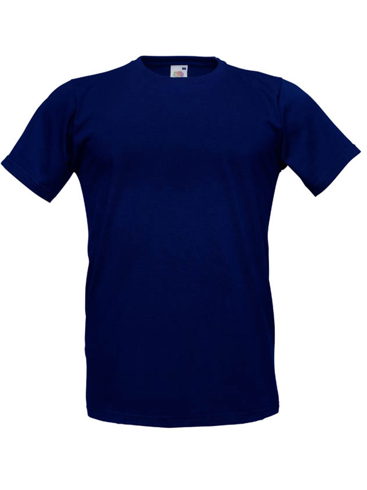 Fruit T-Shirt Fitted Valueweight T, Deep Navy