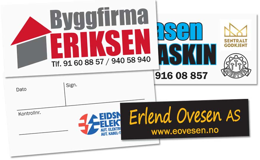 etiketter