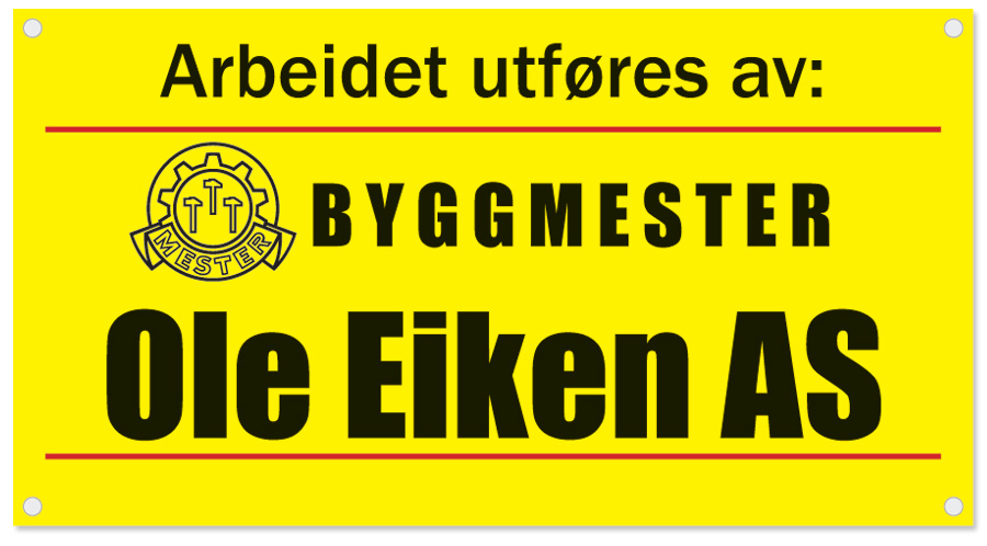 Stillasbanner