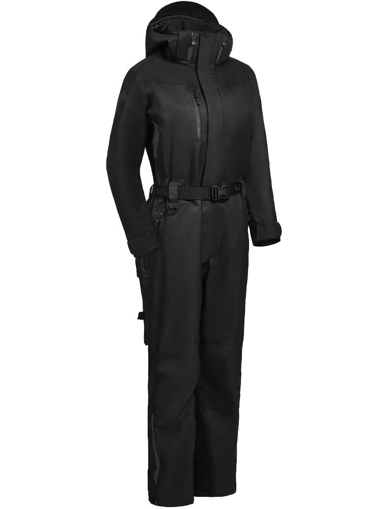 vinterdress dame protec _sort med graa