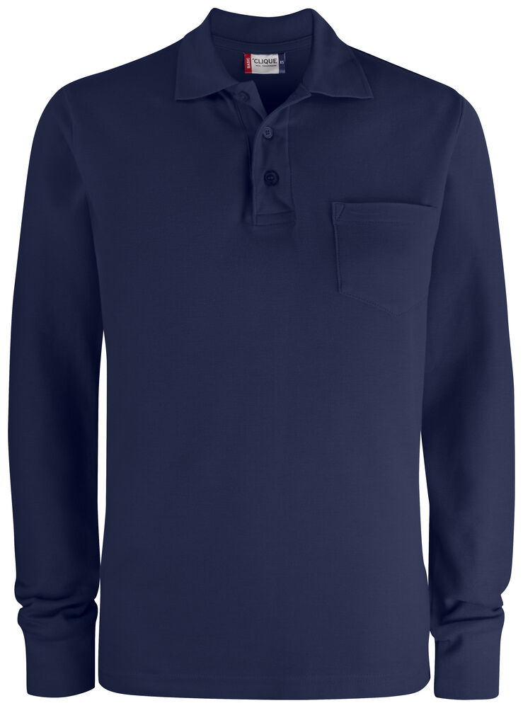 Basic Polo LS Pocket - Bilde 13