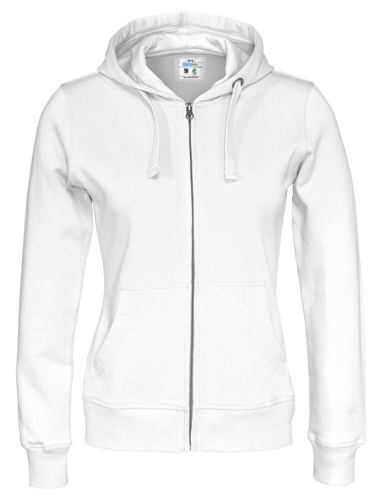 Full Zip Hood Lady (GOTS)