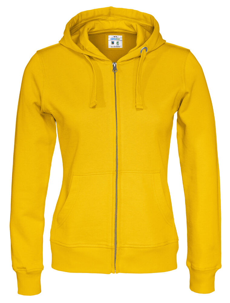 Full Zip Hood Lady (GOTS) - Bilde 12