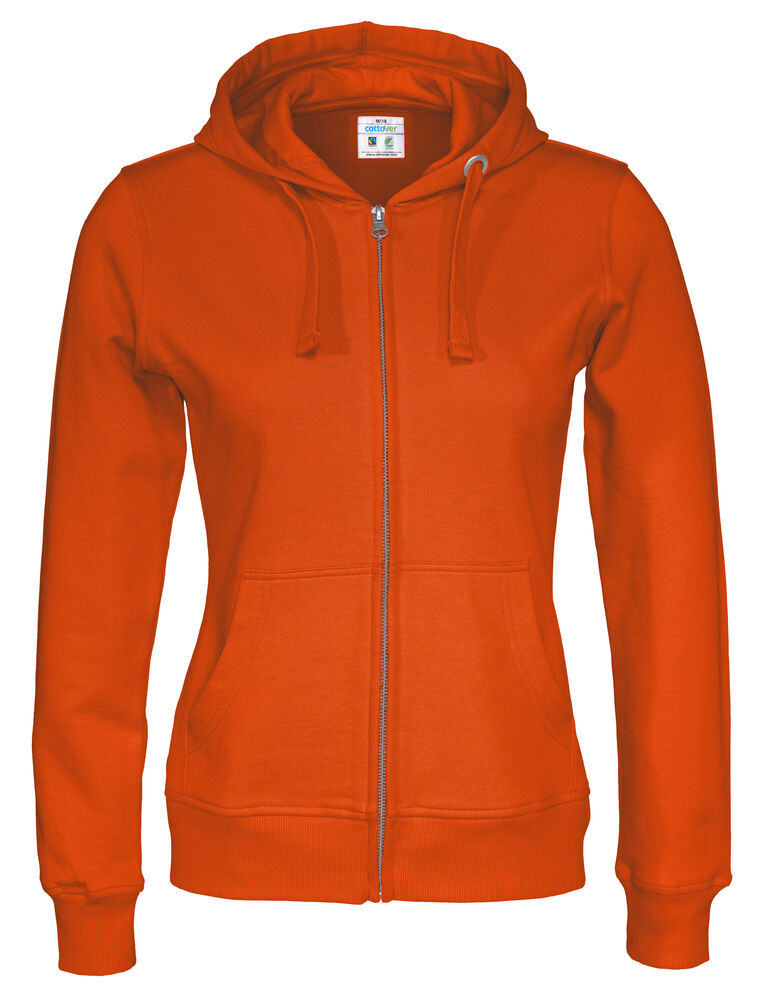 Full Zip Hood Lady (GOTS) - Bilde 19
