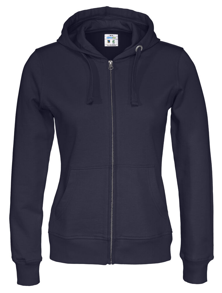 Full Zip Hood Lady (GOTS) - Bilde 52