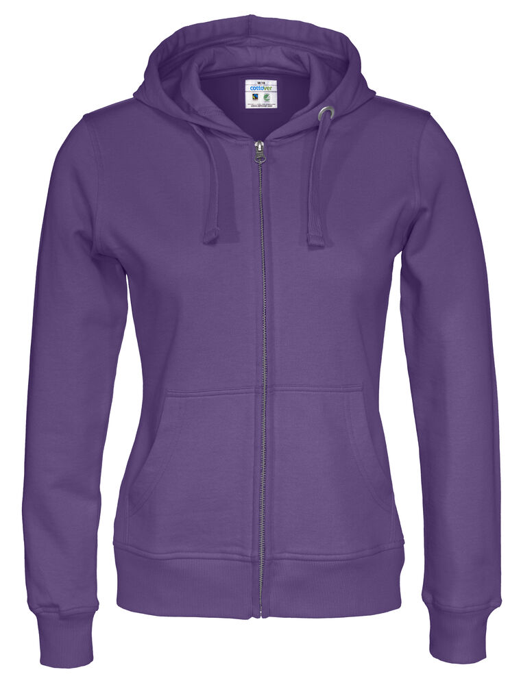 Full Zip Hood Lady (GOTS) - Bilde 57