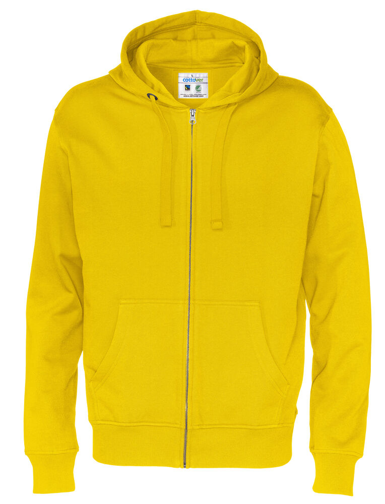 Full Zip Hood Man (GOTS) - Bilde 11