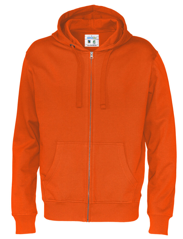 Full Zip Hood Man (GOTS) - Bilde 16