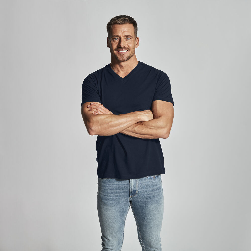 T-shirt V-neck Man (GOTS) - Bilde 61