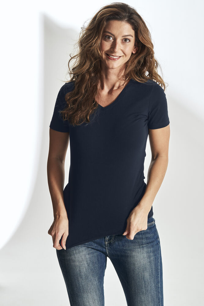 Stretch V-Neck Lady (GOTS) - Bilde 19