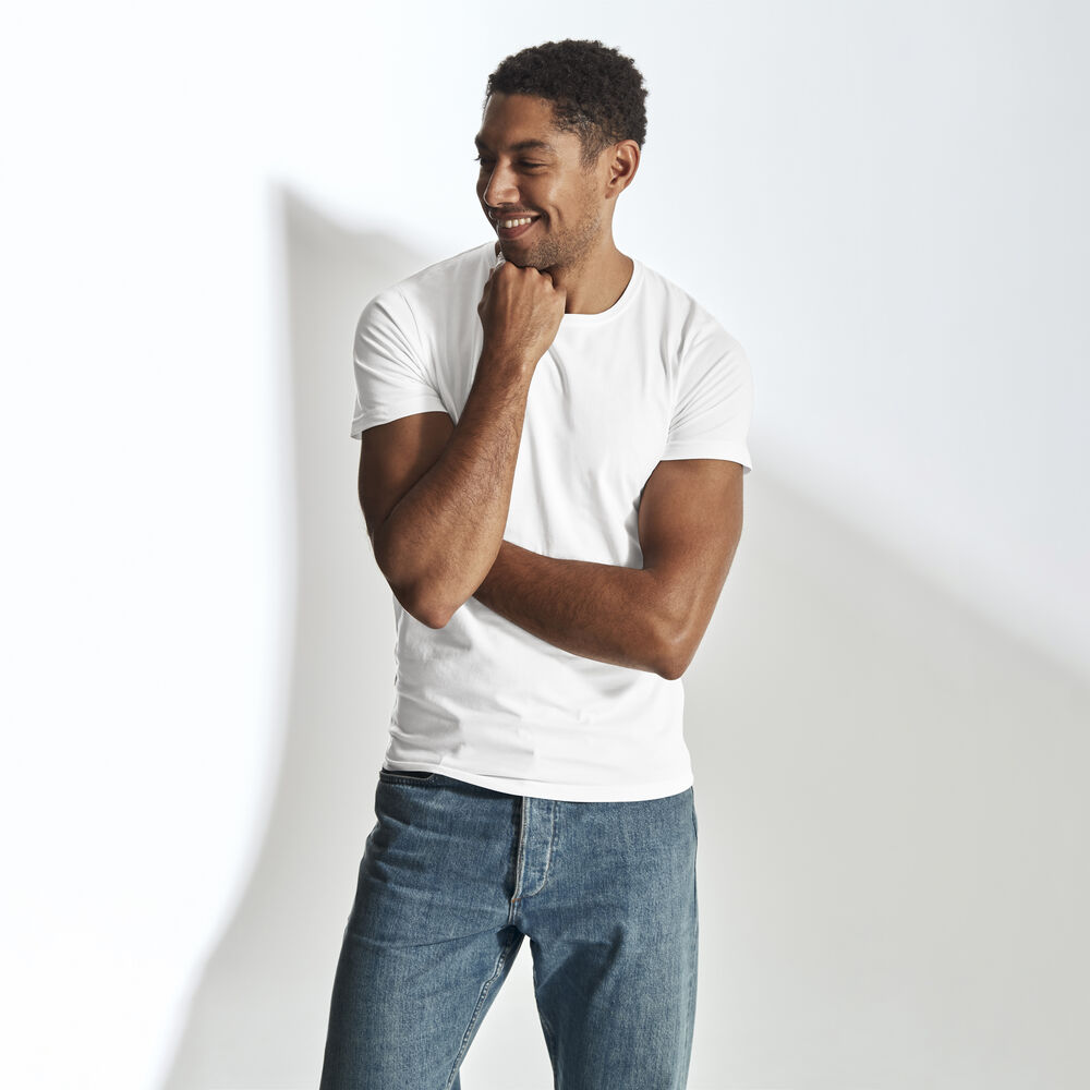 Stretch R-neck Man (GOTS) - Bilde 7