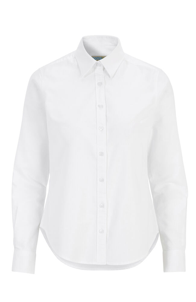 Oxford Shirt L/S Lady (GOTS) - Bilde 6