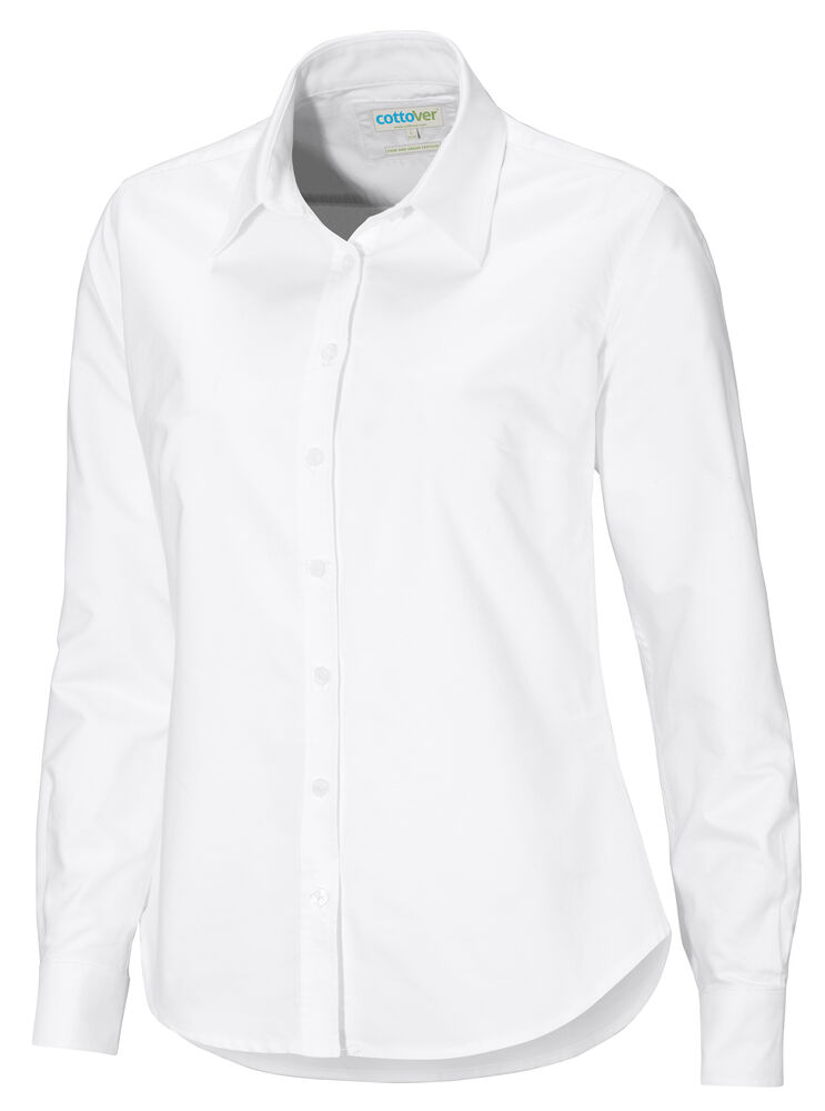 Oxford Shirt L/S Lady (GOTS)