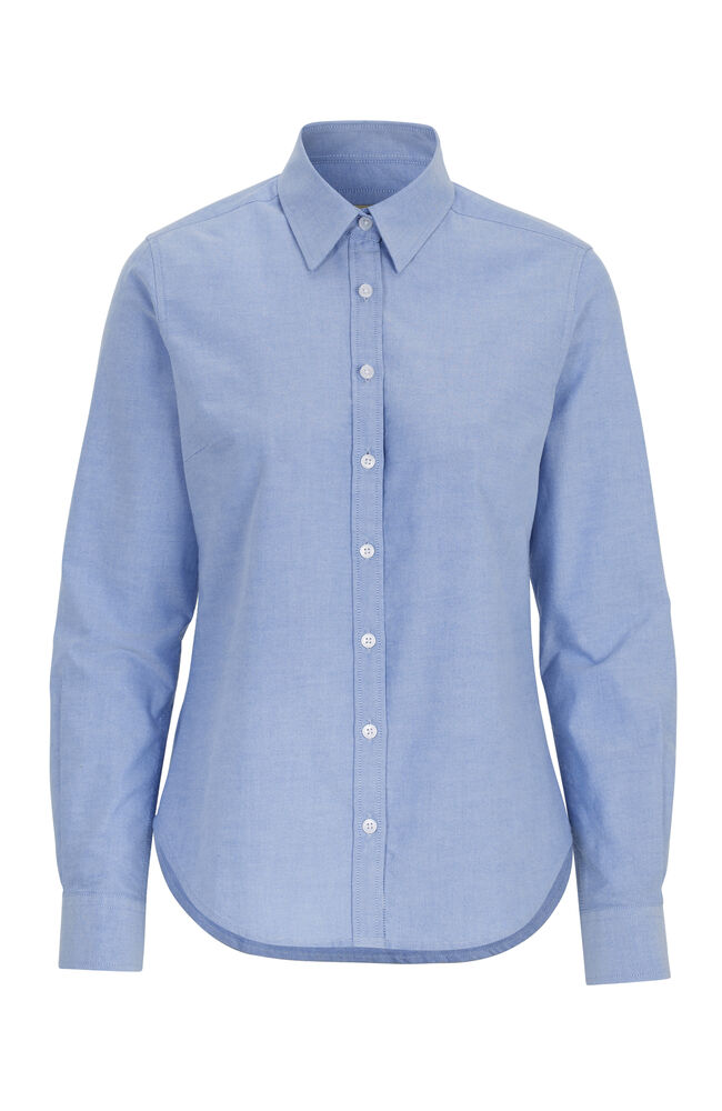Oxford Shirt L/S Lady (GOTS) - Bilde 14