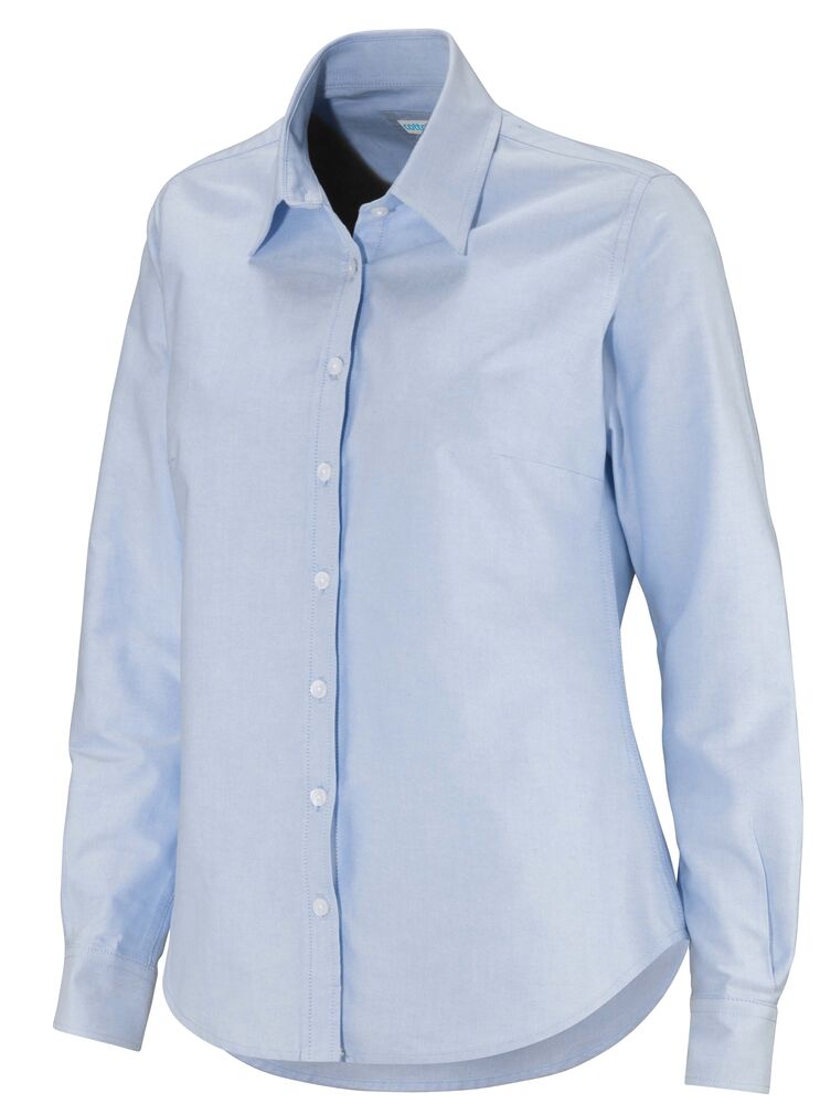 Oxford Shirt L/S Lady (GOTS) - Bilde 7