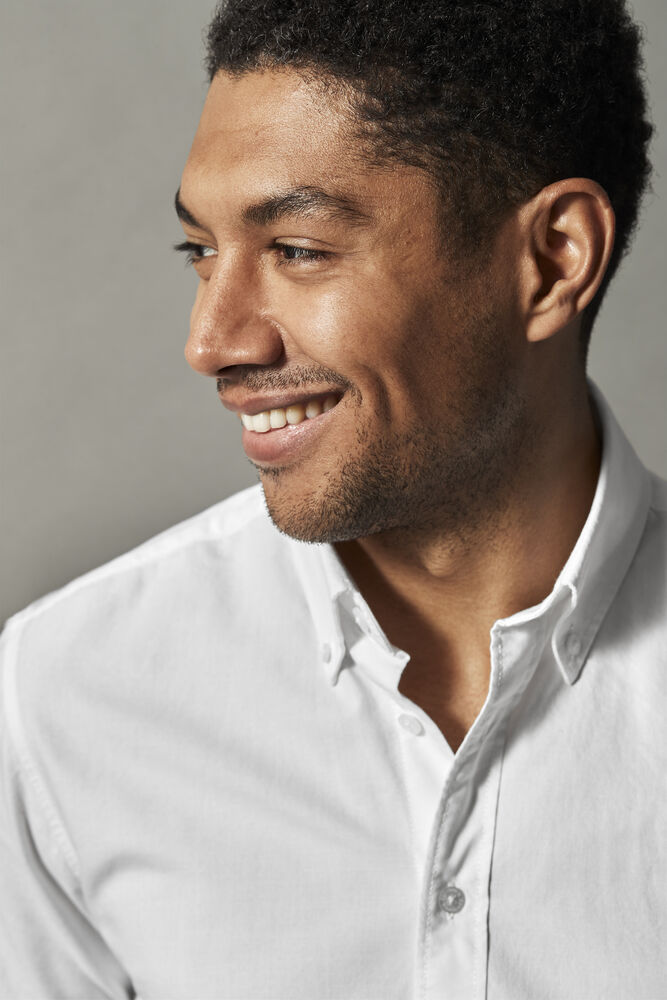 Oxford Shirt L/S Man (GOTS) - Bilde 4