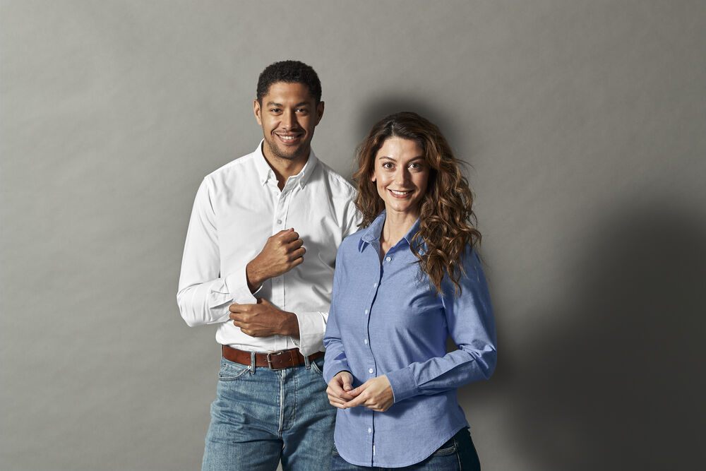 Oxford Shirt L/S Lady (GOTS) - Bilde 9