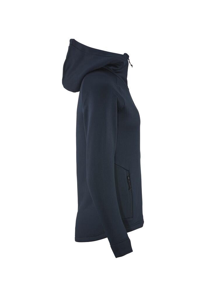 Adv Explore Power Fleece Hood Jkt W - Bilde 6