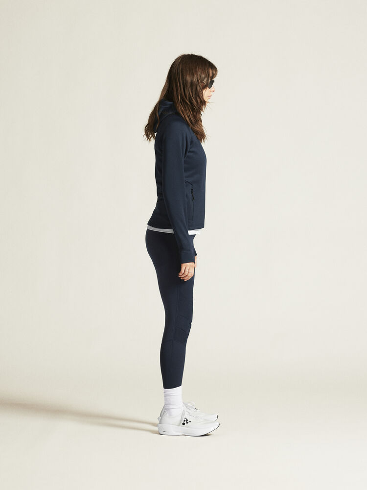 Adv Explore Power Fleece Hood Jkt W - Bilde 5