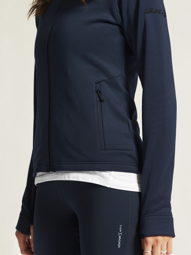 Adv Explore Power Fleece Hood Jkt W - Bilde 7