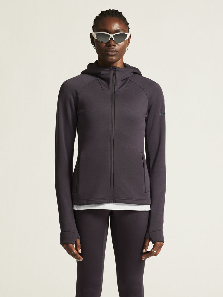 Adv Explore Power Fleece Hood Jkt W - Bilde 22