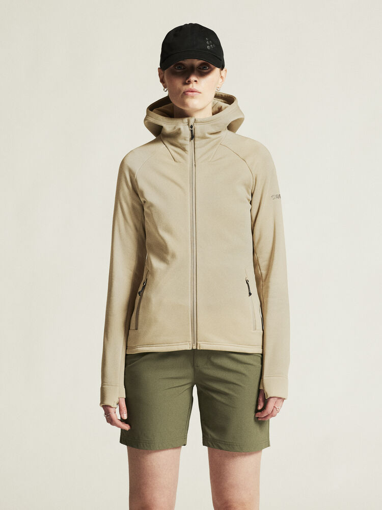 Adv Explore Power Fleece Hood Jkt W - Bilde 38