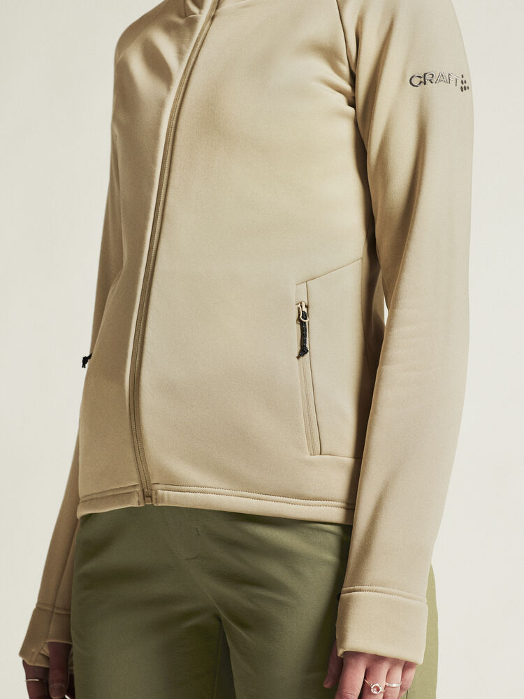 Adv Explore Power Fleece Hood Jkt W - Bilde 34