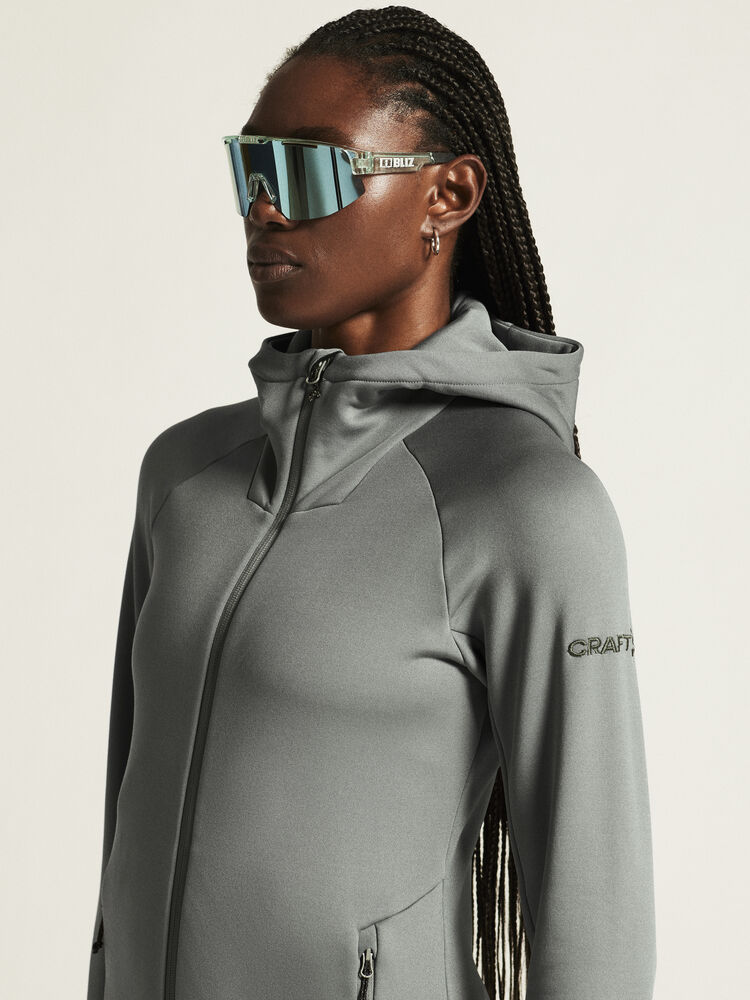 Adv Explore Power Fleece Hood Jkt W - Bilde 49