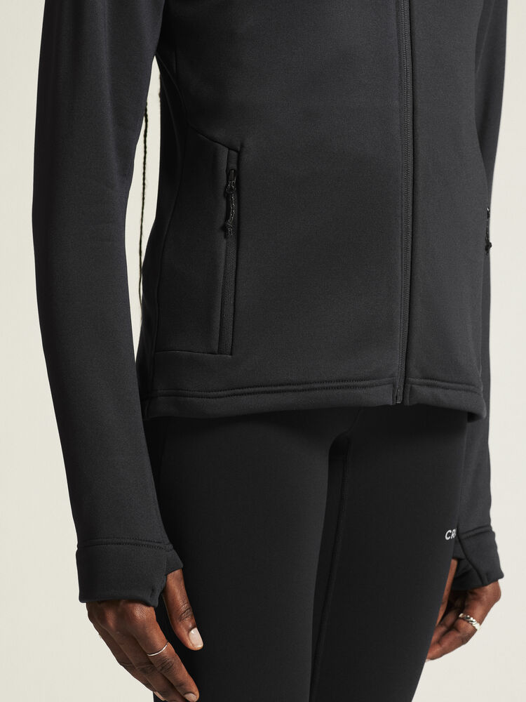 Adv Explore Power Fleece Hood Jkt W - Bilde 68