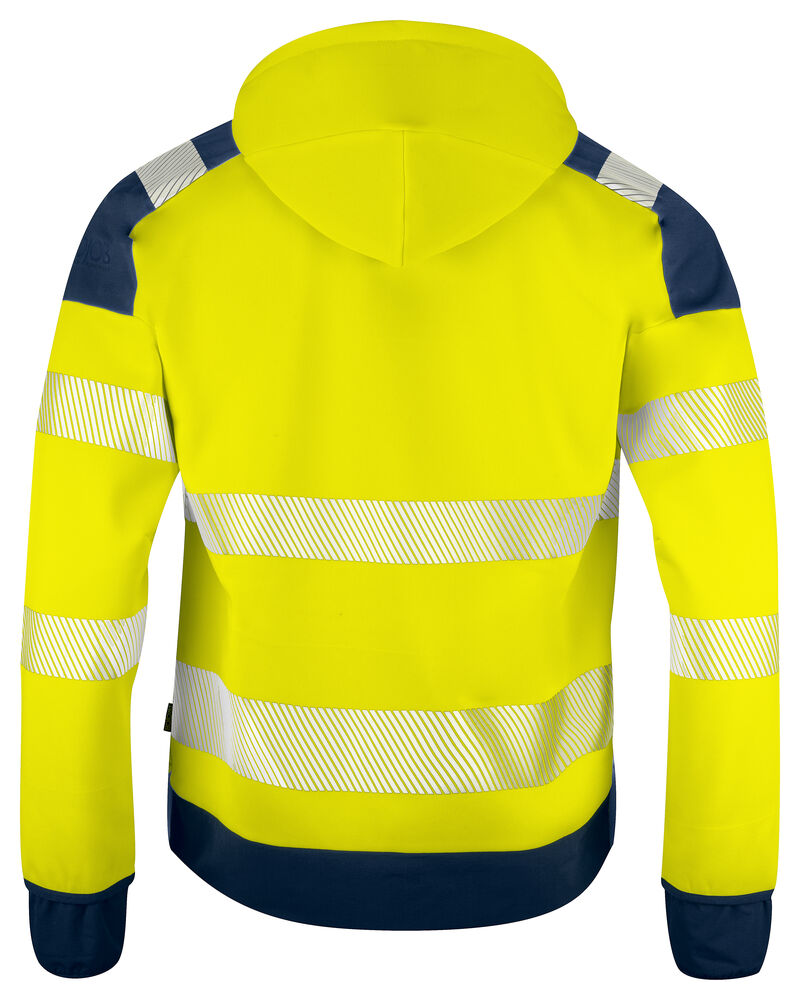 6110 Hoodie Hi Viz - Bilde 3
