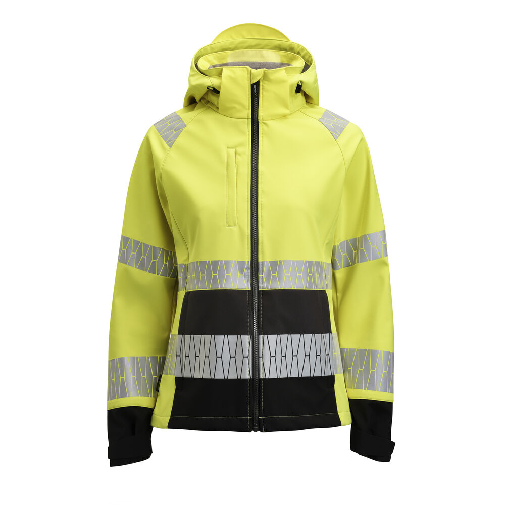 Womens Softshell Jacket Hi-Vis