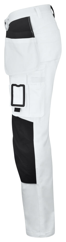 Malerbukse W Hvit/Svart - Bilde 3