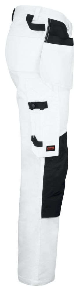 Malerbukse W Hvit/Svart - Bilde 4
