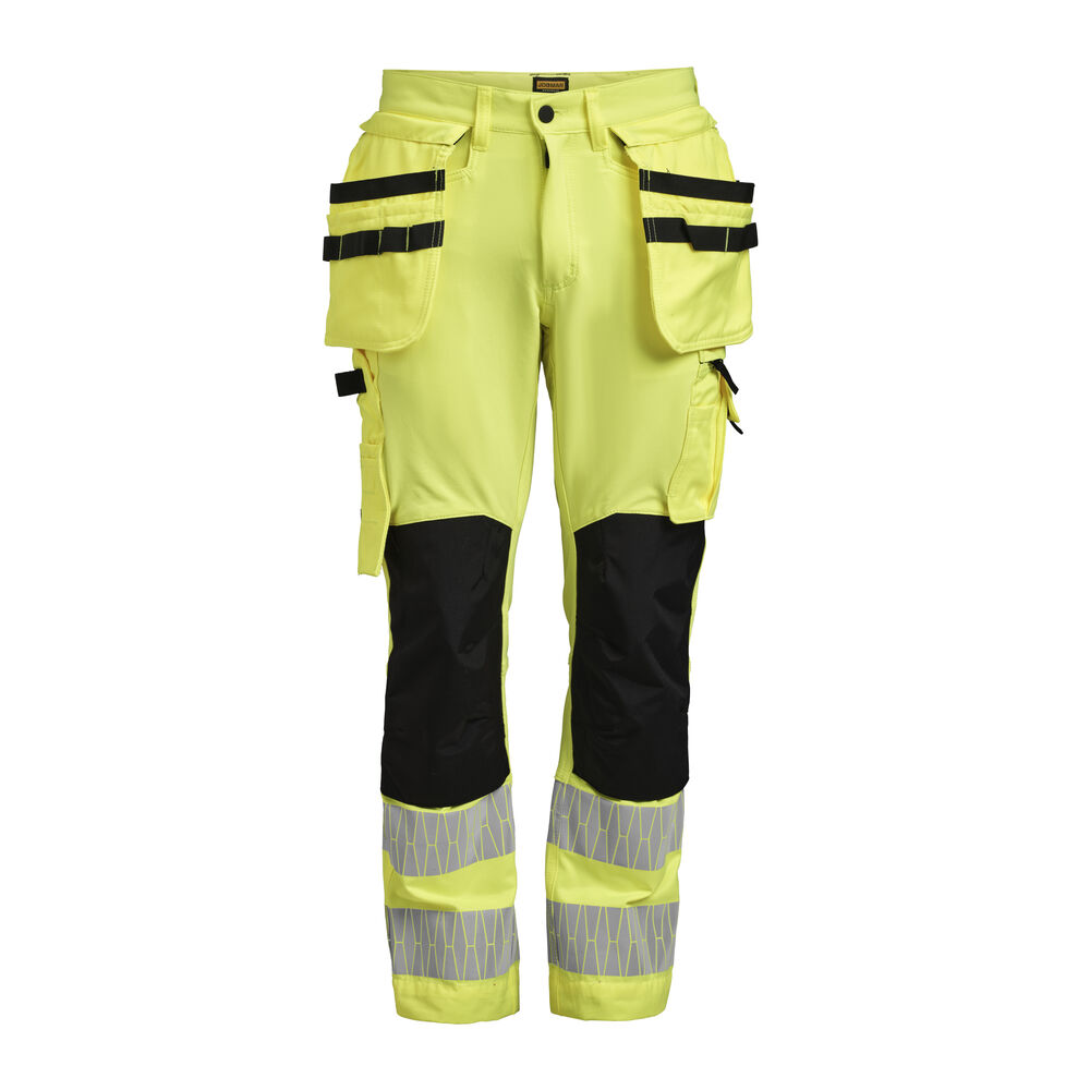 Craftsman trousers stretch Hi-vis