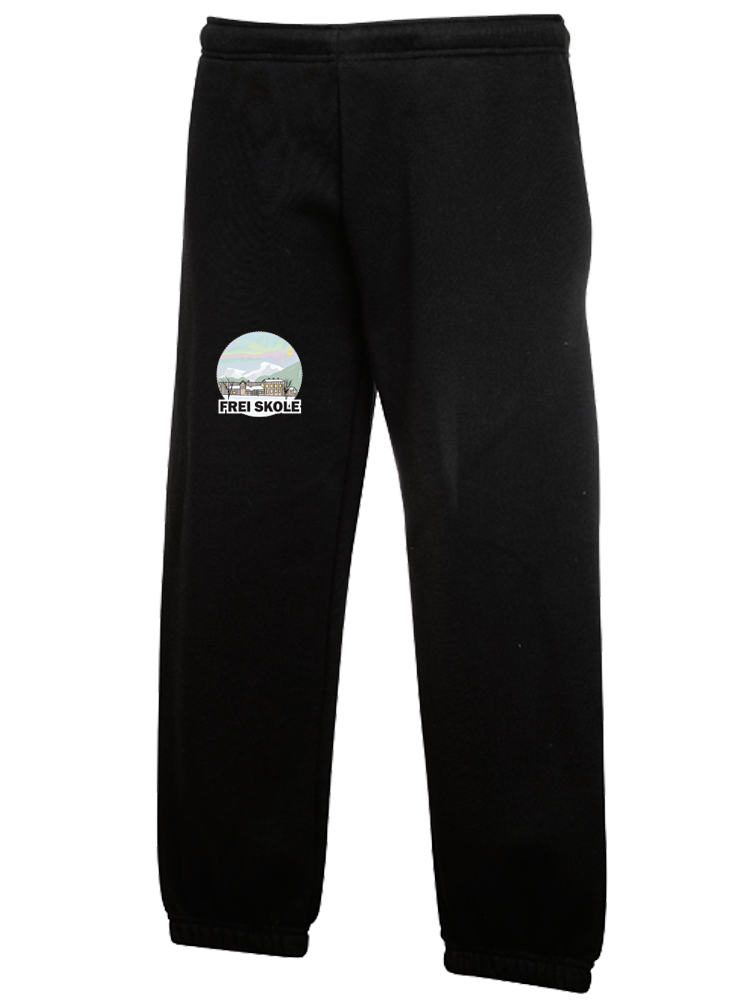 Frei skole joggebukse_black