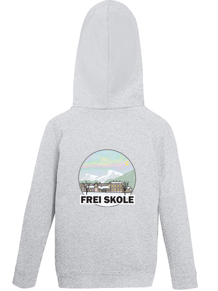 Frei skole hettejakke – Kids Hooded Sweat Jacket