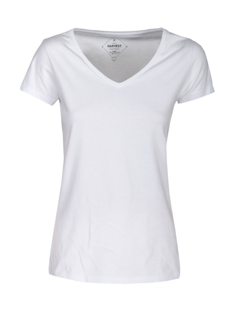 Whailford Lady Organic Slub V-neck