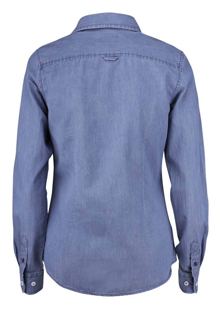 Ellensburg Denim Shirt Ladies - Bilde 6