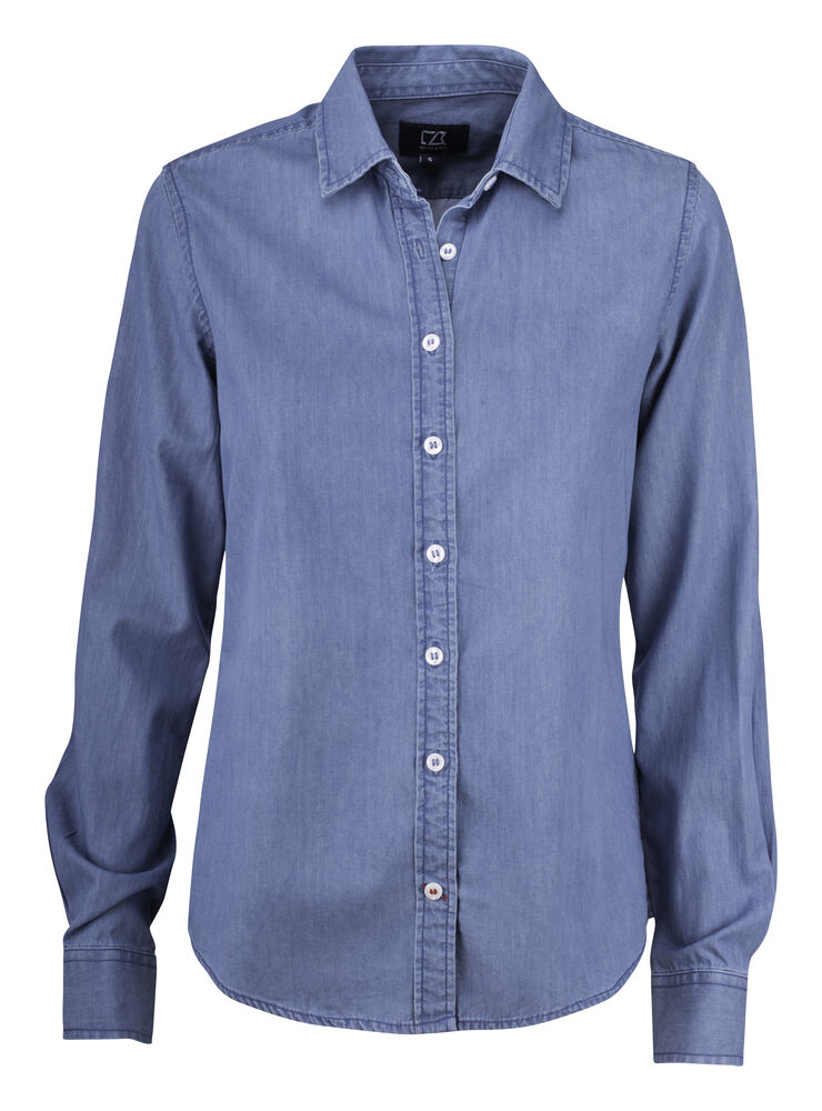 Ellensburg Denim Shirt Ladies - Bilde 5