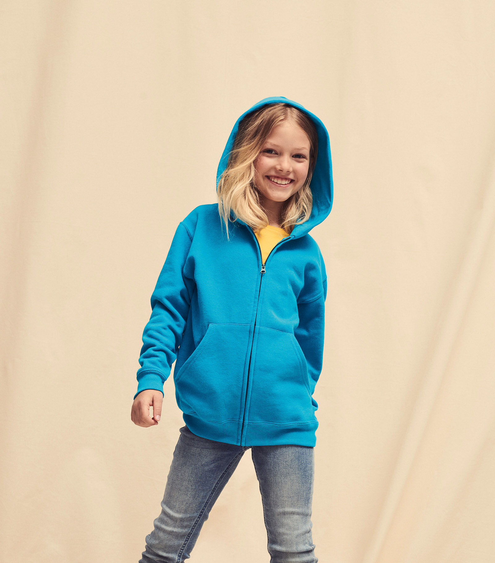 Kids Hooded Sweat Jacket - Bilde 4