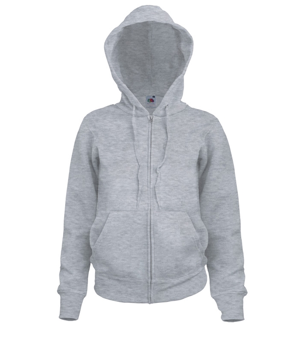 Ladies Premium Hooded Sweat Jacket - Bilde 3
