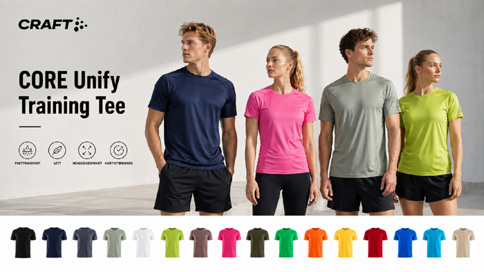 craft core unify training tee